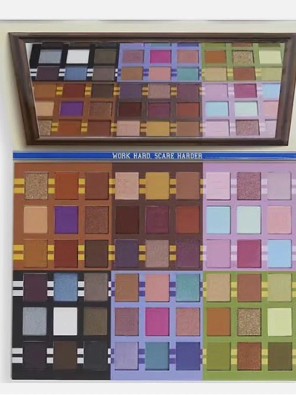 Disney Pixar Monsters University X Revolution Shadow Palette - 54 Shades Jumbo